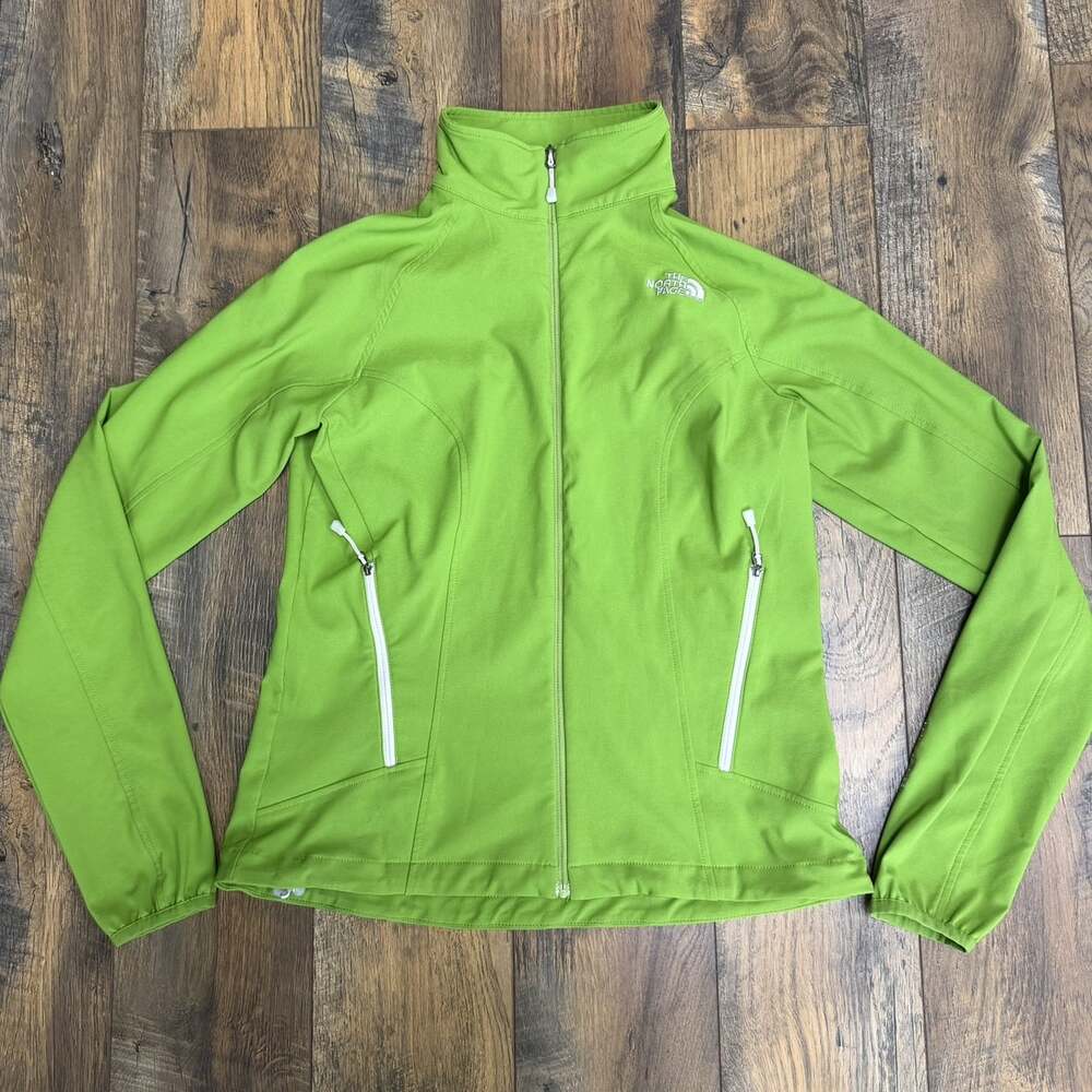 The North Face TNF Apex Full Zip Jacket Green Women's Size Small M